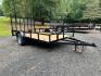 2024 Black Macon Custom Trailers 6ft X 12ft Utility , located at 1330 Rainey Rd., Macon, 31220, (478) 960-1044, 32.845638, -83.778687 - Photo#0